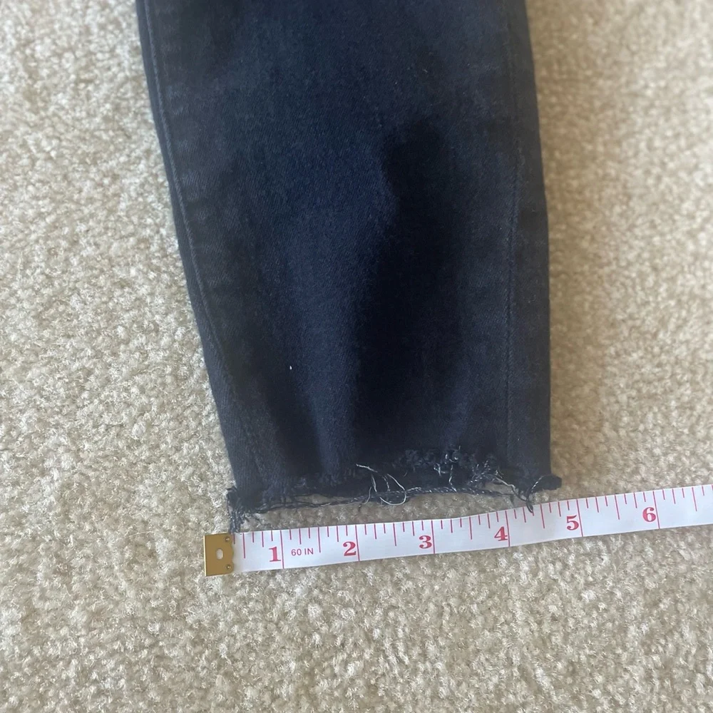 Good‎ American Good Legs black high waist skinny jeans. Women size 00/24